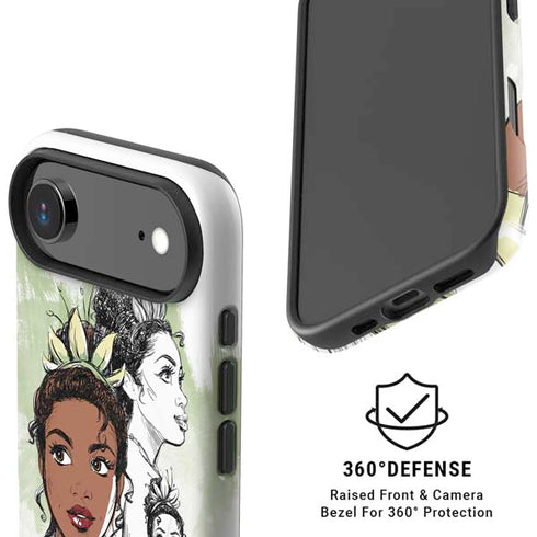 Disney Princess Tiana Sketch iPhone 17 Air Magsafe Impact Case