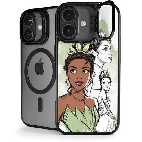 Disney Princess Tiana Sketch iPhone 17 Kickstand Case