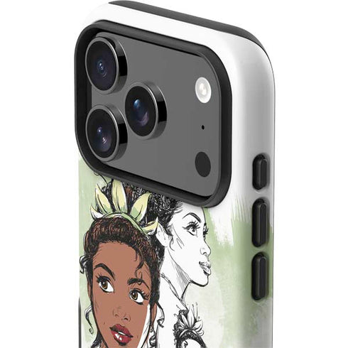Disney Princess Tiana Sketch iPhone 17 Pro Impact Case