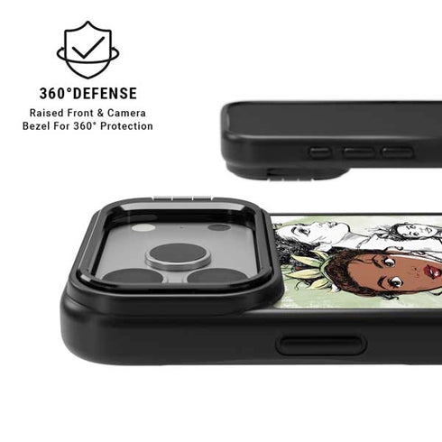 Disney Princess Tiana Sketch iPhone 17 Pro Kickstand Case