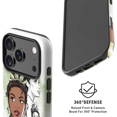 Disney Princess Tiana Sketch iPhone 17 Pro Max Magsafe Impact Case