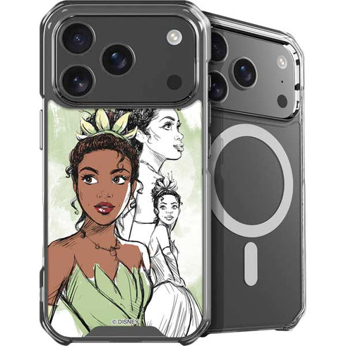 Disney Princess Tiana Sketch iPhone 18 Pro Max MagSafe Case