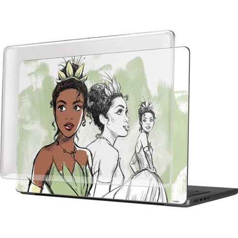 Disney Princess Tiana Sketch MacBook Pro 14in (2021-24) Case plus Skin
