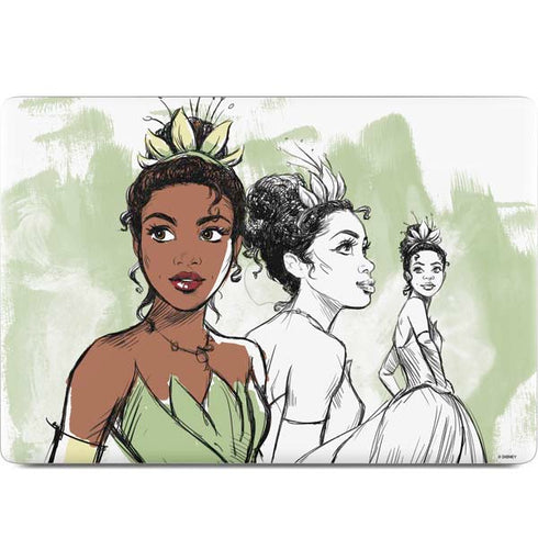 Disney Princess Tiana Sketch MacBook Skins