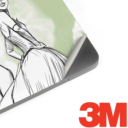 Disney Princess Tiana Sketch MacBook Skins