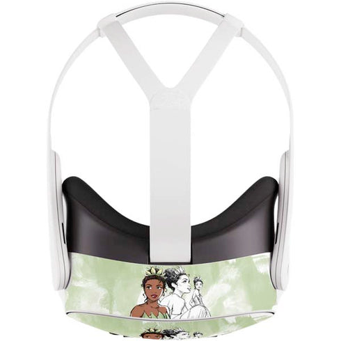 Disney Princess Tiana Sketch Meta Quest 3S Skin