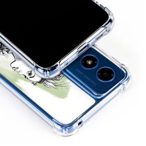 Disney Princess Tiana Sketch Moto G 5G (2024) Clear Case