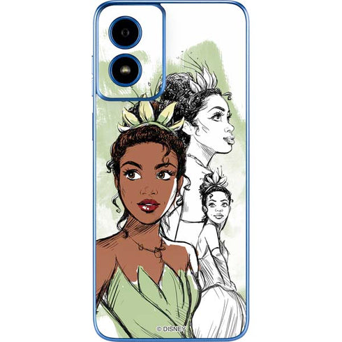 Disney Princess Tiana Sketch Moto G Play 4G (2024) Skin
