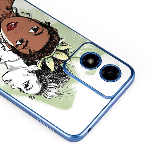 Disney Princess Tiana Sketch Moto G Play 4G (2024) Skin
