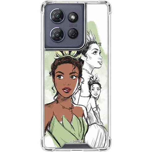 Disney Princess Tiana Sketch Moto G Play 5G (2025) Clear Case