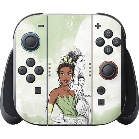 Disney Princess Tiana Sketch Nintendo Switch 2 (2025) with Joy-Con Skin