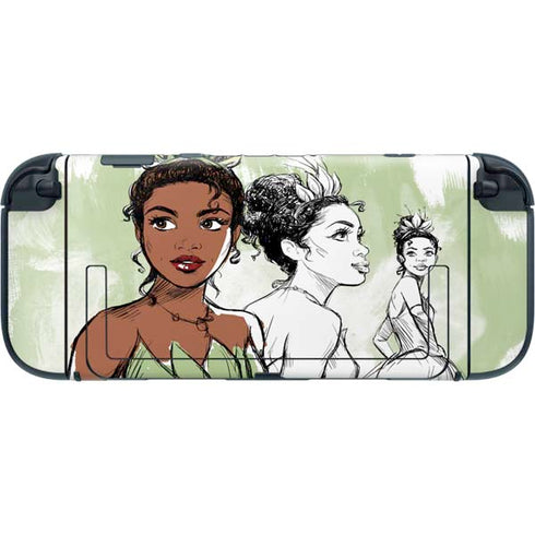 Disney Princess Tiana Sketch Nintendo Switch 2 (2025) with Joy-Con Skin