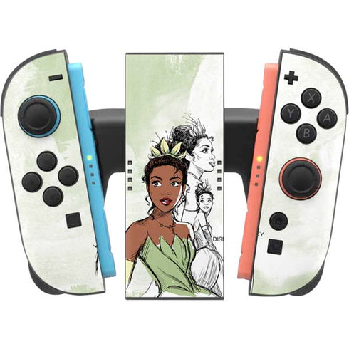 Disney Princess Tiana Sketch Nintendo Switch 2 (2025) Joy-Con Controller Skin