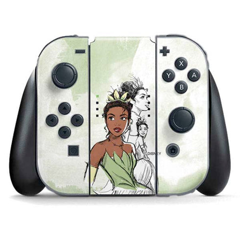 Disney Princess Tiana Sketch Nintendo Skins