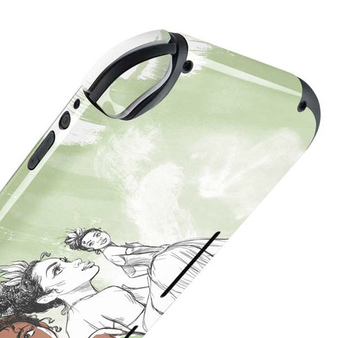 Disney Princess Tiana Sketch Nintendo Switch Lite Skin