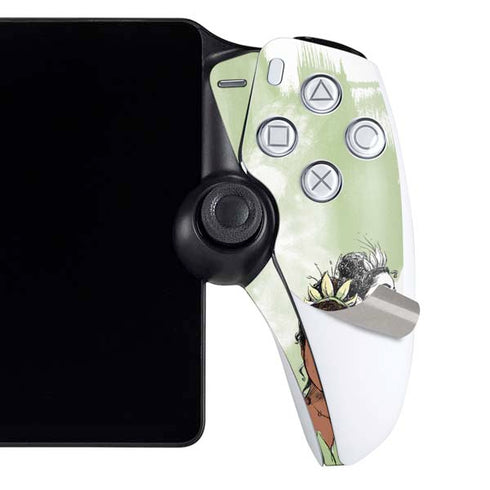Disney Princess Tiana Sketch PlayStation Portal Remote Player Skin