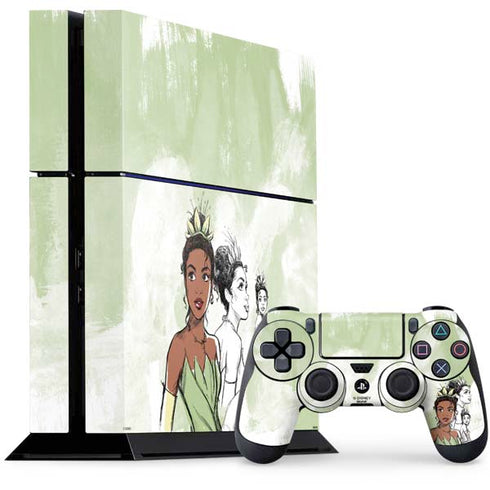 Disney Princess Tiana Sketch PlayStation PS4 Skins