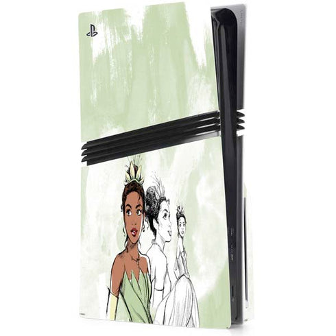 Disney Princess Tiana Sketch PlayStation PS5 Skins