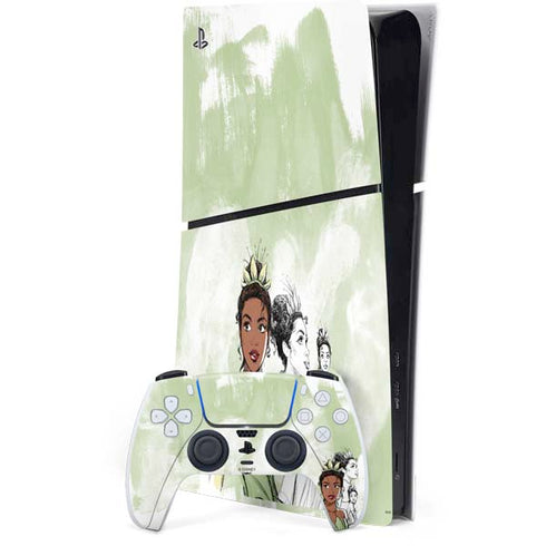 Disney Princess Tiana Sketch PlayStation PS5 Skins