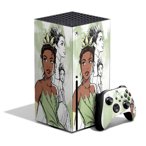 Disney Princess Tiana Sketch Xbox Series X Bundle Skin