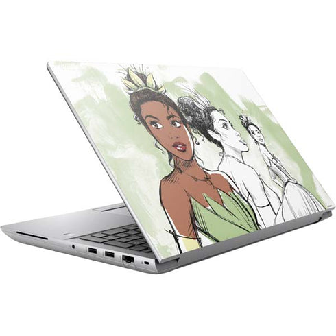 Disney Princess Tiana Sketch HP ZBook Fury 16 G10 Skin