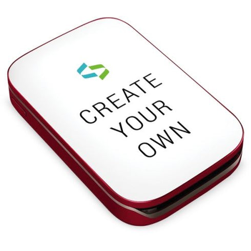 Custom HP Sprocket Photo Printer - Red Skin