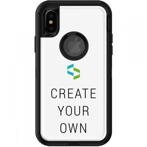 Custom OtterBox Defender iPhone X Skin