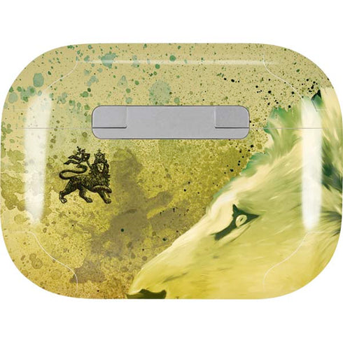 Profile of the Lion of Judah AirPods Skins