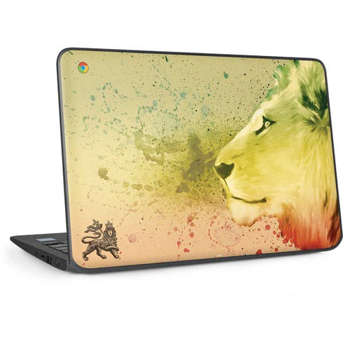Profile of the Lion of Judah HP Chromebook Skin