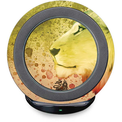 Profile of the Lion of Judah Fast Charge Wireless Charging Stand Skin