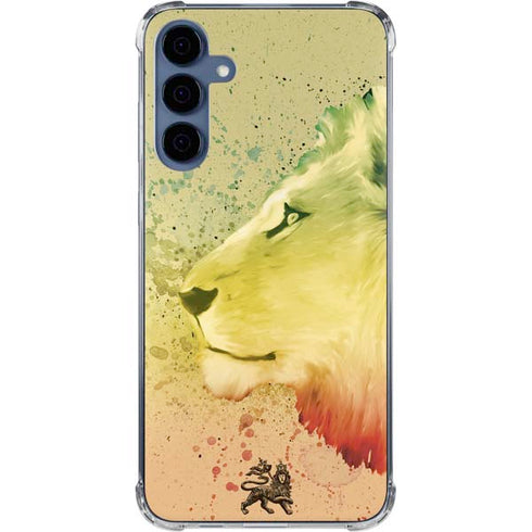 Profile of the Lion of Judah Galaxy A35 5G Clear Case