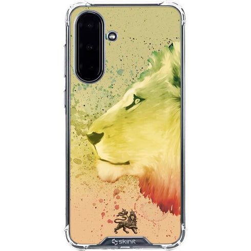 Profile of the Lion of Judah Galaxy A36 5G Clear Case