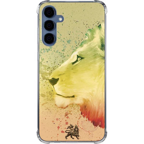 Profile of the Lion of Judah Galaxy A55 5G Clear Case