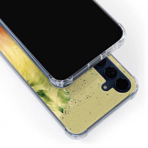 Profile of the Lion of Judah Galaxy A55 5G Clear Case