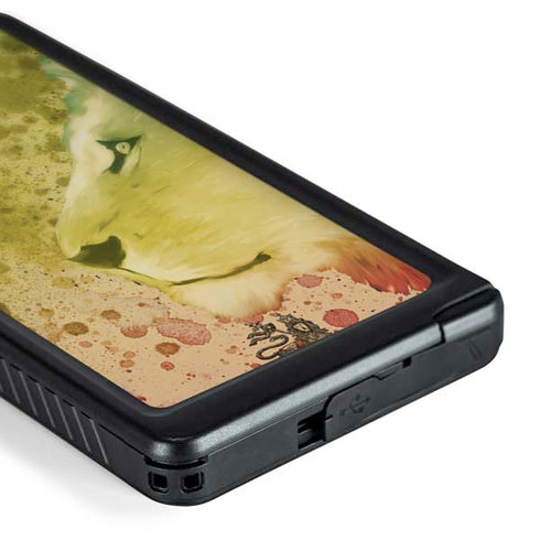 Profile of the Lion of Judah Galaxy S24 Ultra Waterproof Case
