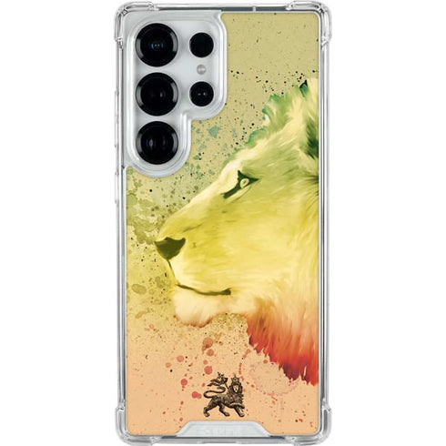 Profile of the Lion of Judah Galaxy S25 Ultra Clear Case