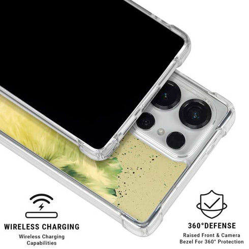 Profile of the Lion of Judah Galaxy S25 Ultra Clear Case