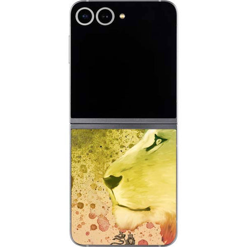 Profile of the Lion of Judah Galaxy Z Flip6 Skin