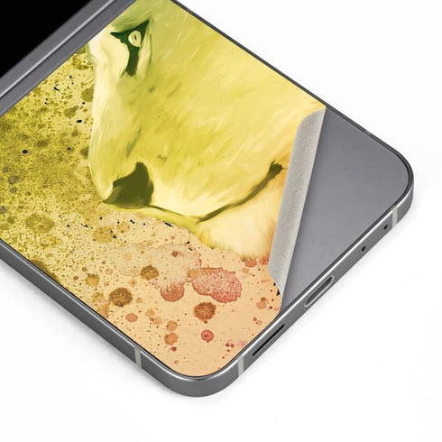 Profile of the Lion of Judah Galaxy Z Flip6 Skin