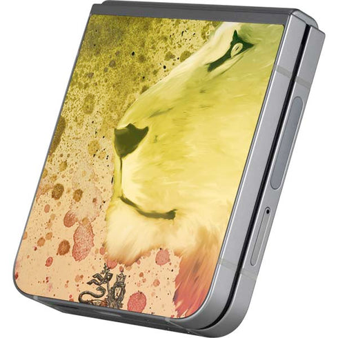 Profile of the Lion of Judah Galaxy Z Flip6 Skin
