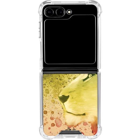 Profile of the Lion of Judah Galaxy Z Flip6 Clear Case
