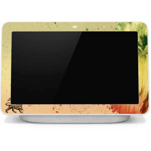 Profile of the Lion of Judah Google Home Hub Skin