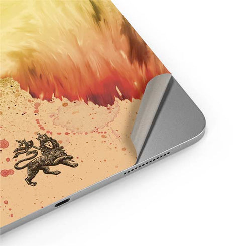 Profile of the Lion of Judah Apple iPad Air Skin