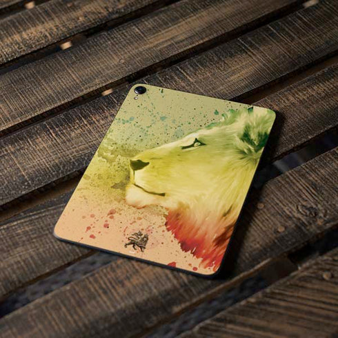 Profile of the Lion of Judah Apple iPad Pro Skin