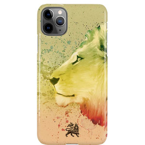 Profile of the Lion of Judah iPhone Cases