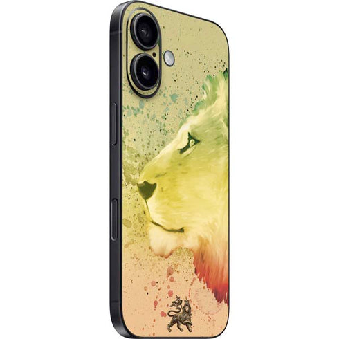 Profile of the Lion of Judah iPhone 16 Plus Skin
