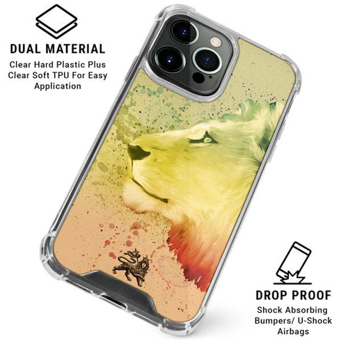 Profile of the Lion of Judah iPhone 16 Pro Max Clear Case