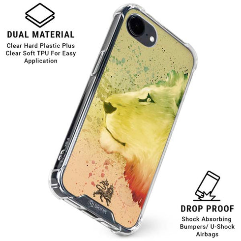 Profile of the Lion of Judah iPhone 16e Clear Case