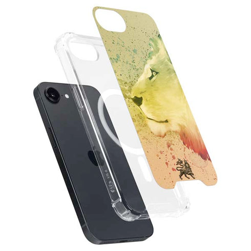 Profile of the Lion of Judah iPhone 16e MagSafe Case