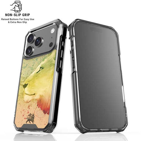 Profile of the Lion of Judah iPhone 18 Pro Clear Case